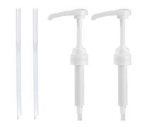 2 Pcs Erogatore Sciroppo Compatibile con Monin, Pompa Dosatrice per Bottiglie da 700ml e 1000ml, Pompa di Sciroppo di Caffè, Dispenser di Sciroppo a Scatt, Dosaggio Preciso 10ml