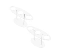2 Pcs Espositore Per Coni Bancarella Di Gelati Porta Del Display Dessert