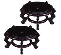 2 Pcs Espositore Per Piante Legno Torte Supporto La Visualizzazione Di Fioriera