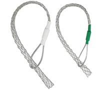 2 pcs estrazione per cavo zincazioni a filo metallico calzini flessibili a filo testa singola strumenti di tiro per cavi leggeri e pesanti