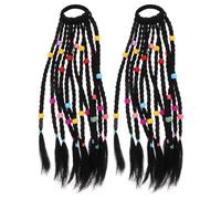 2 Pcs Extension Per Trecce Treccine Estensione Della Coda Di Cavallo