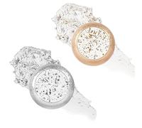 2 pcs fard che cambiano colore, idratante trasparente con glitter fard rossetto per guance e labbra trucco gel liquido multiuso lucido colorato impermeabile nutriente finitura lucida