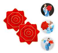 2 Pcs Fazzolettini Oggetti Di Scena Per La Danza Bandane Colorate