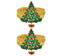 2 Pcs Ferma Tendaggi Per Tende Fermatenda Cravatta Fissante Di Cortina Natale