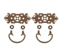 2 Pcs Ferramenta Per Mobili Maniglia Della Porta D'ingresso Manico Anteriore