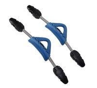 2 PCS Fibbie per Rilascio Rapido in Acciaio a Pinna a Molla per Immersioni, Impugnatura Premium, Ampia Gamma di Temperature per Immersioni Subacquee (L)