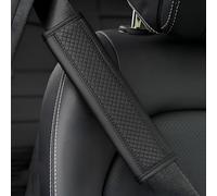 2 PCS Fibra Carbonio Copri Cintura Auto per Mercedes Benz Roadster 300 450 500 550 63 65 70, Morbido Confortevole Copricintura Auto Protezione Cintura di Sicurezza Rimovibile Ricambi Auto