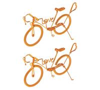 2 Pcs Figurina Fatta Mano Artigianato Metallo Ornamenti Creativi