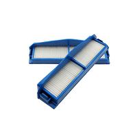 2 pcs Filtro HEPA + 2 pcs Spazzola Laterale Kit for Philips FC8794 FC8796 FC8007 FC8792 Aspirapolvere di Ricambio Pezzi di Ricambio Lodevole (Size : 2pcs HEPA Filter)