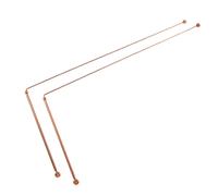 2 Pcs Finding Rods Divining Treasure Bacchette Rabdomanzia D'acqua