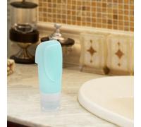 2 Pcs Flacone Di Lozione Da Viaggio Bottiglia Squeeze Spremere in Silicone