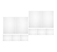 2 PCS Foglio Di Fiume Falso Creazione Modelli Materiali Modello Architettura
