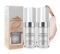 2 PCS Fondotinta Cambia Colore Impeccabile, Flawless Colour Changing Warm Skin Tone Foundation, Liquido Lasting Performance Fondotinta Liquido