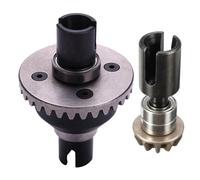 2 Pcs for JLB Racing CHEETAH 1/10 Brushless RC Car Parts: 1 Pcs Differential Set EA1057 & 1 Pcs Front Driver Set EA1056
