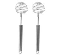 2 Pcs Frullino Per Le Uova Acciaio Inossidabile Miscelatore Frusta Del Mixer