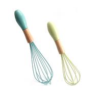 2 Pcs Frullino Per Le Uova Silicone Frusta Frullare Manuale