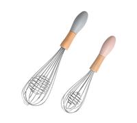 2 Pcs Frusta Con Manico in Legno Piccoli Elettrodomestici Da Cucina