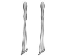 2 Pcs Frusta Da Cucina Del Miscelatore Manuale Acciaio Inossidabile