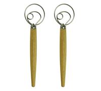 2 PCS Frusta Mano Piccola Impastatrice Per Farina Miscelatore Di Uova