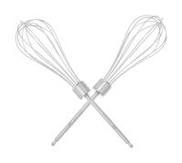 2 Pcs Frusta Manuale in Acciaio Inox Per Frullino Uova Da Cucina