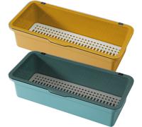 2 Pcs Gabbia Per Bacchette Contenitore Le Supporto Utensili Cucina