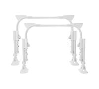 2 Pcs Gambe Per Tavolo in Ferro Della Scrivania Metallo Gamba Mobile