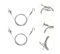 2 Pcs Gancetti Per Quadri Attaccaglie Appendiabiti Ganci Funi Metalliche