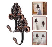 2 Pcs Ganci Attaccapanni Appendiabiti Grucce Per Vestiti Gancio Murale Vintage