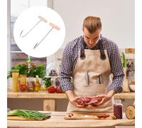 2 Pcs Ganci Da Carne Per Appendere La Forma Di T Gancio Alla Griglia