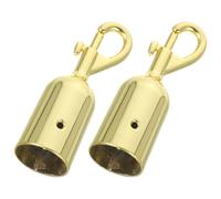 2 Pcs Ganci Per Funi Finali Di Corda Porta Fermo Dell'estremità Della