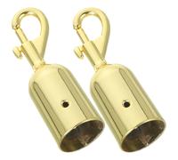 2 Pcs Gancio Corda Transenna Fermo Terminale Della Porta Dell'estremità