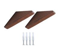 2 Pcs Gancio Da Parete Per Vestiti Muro Grucce Cappotti in Legno