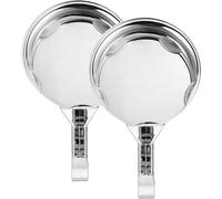 2 Pcs Gancio Leva Grande Riutilizzabile Appendini Da Muro Ventosa Cucina