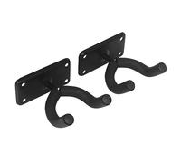2 Pcs Gancio Montaggio A Parete Per Chitarra Con Viti Regolabili Supporto Per Gancio A Forma U Posella Base Quadra