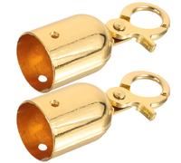 2 Pcs Gancio Per Estremità Corda Terminali Ringhiera Fermo Dell'estremità Della