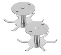 2 Pcs Gancio Sottopensile Porta Utensili Da Cucina Appendiabiti Per Articoli