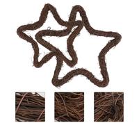 2 Pcs Ghirlande Fuoriporta Ghirlanda Vimini Corona Per D'ingresso
