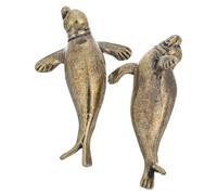 2 Pcs Giocattoli Per Creature Marine Arredamento Della Scrivania
