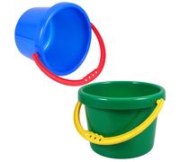2 Pcs Giocattoli Per Sabbiera Secchiello Spiaggia La Sabbia Da Secchio D'acqua