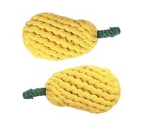 2 Pcs Giocattolo Da Masticare in Corda Di Cotone Molare Resistente Al Morso