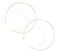2 Pcs Gioielli in Lega Per La Testa Cerchietto Sposa Matrimonio Copricapo Della