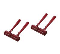 2 PCS Giudice Gavel Martello Accessori Per Costumi Da Accessorio Del Costume