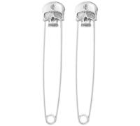 2 PCS Goth Accessories Spilla Decorativa Forma Di Teschio Sicurezza Pin