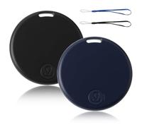 2 pcs GPS Bluetooth 5.2 intelligente per chiavi, animali domestici, portafogli, borse e valigie, localizzatore compatibile con Android e iOS, allarme acustico, ricerca bidirezionale