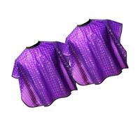 2 Pcs Grembiule Parrucchiere Mantellina Per Tinta Capelli Scialle Di Tintura