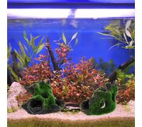 2 Pcs Grotta Acquario Dell'acquario Decorazione Rifugio Per Pesci
