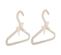 2 Pcs Gruccia Per Vestiti Bambini Perla Mini Grucce Di Plastica Cappotti