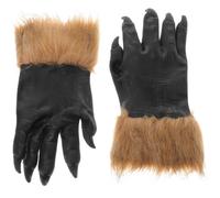 2 Pcs Guanti Da Lupo Orribili Halloween Accessori Spaventosi Guanto Di