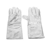 2 Pcs Guanti in Foglio Di Alluminio Da Lavoro Resistenti Calore