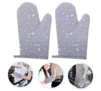 2 Pcs Guanti Per Cucinare Da Forno Resistenti Al Calore Antiscivolo